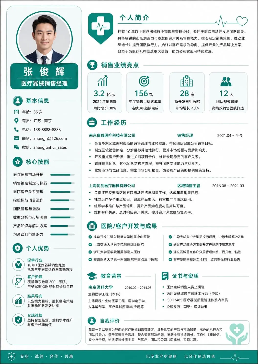 医疗器械销售