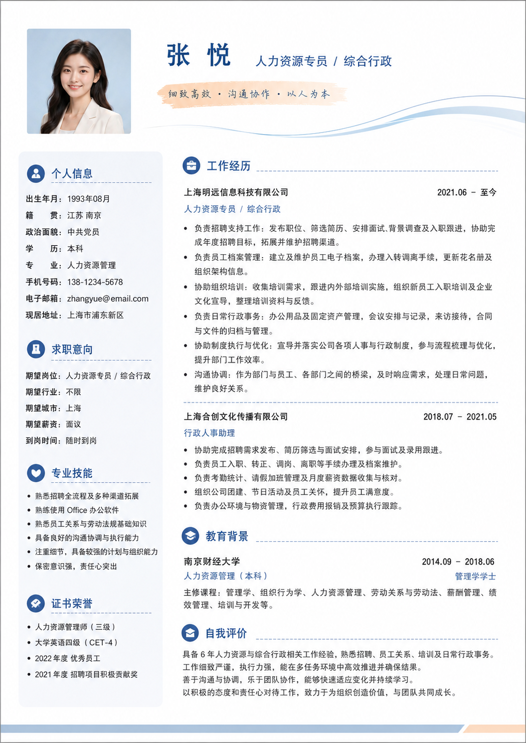 人力资源 | 行政
